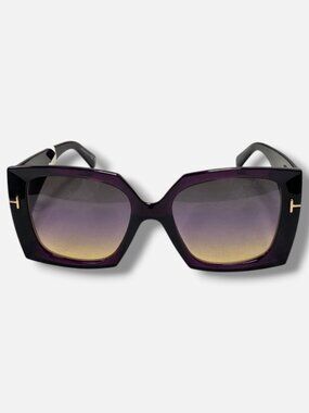 Tom Ford FT0921 Women's Purple Jacquetta Square Sunglasses 54-18-140